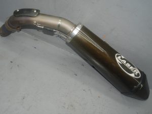 2011 YAMAHA YZF R1 EXHAUST CANISTER L/H